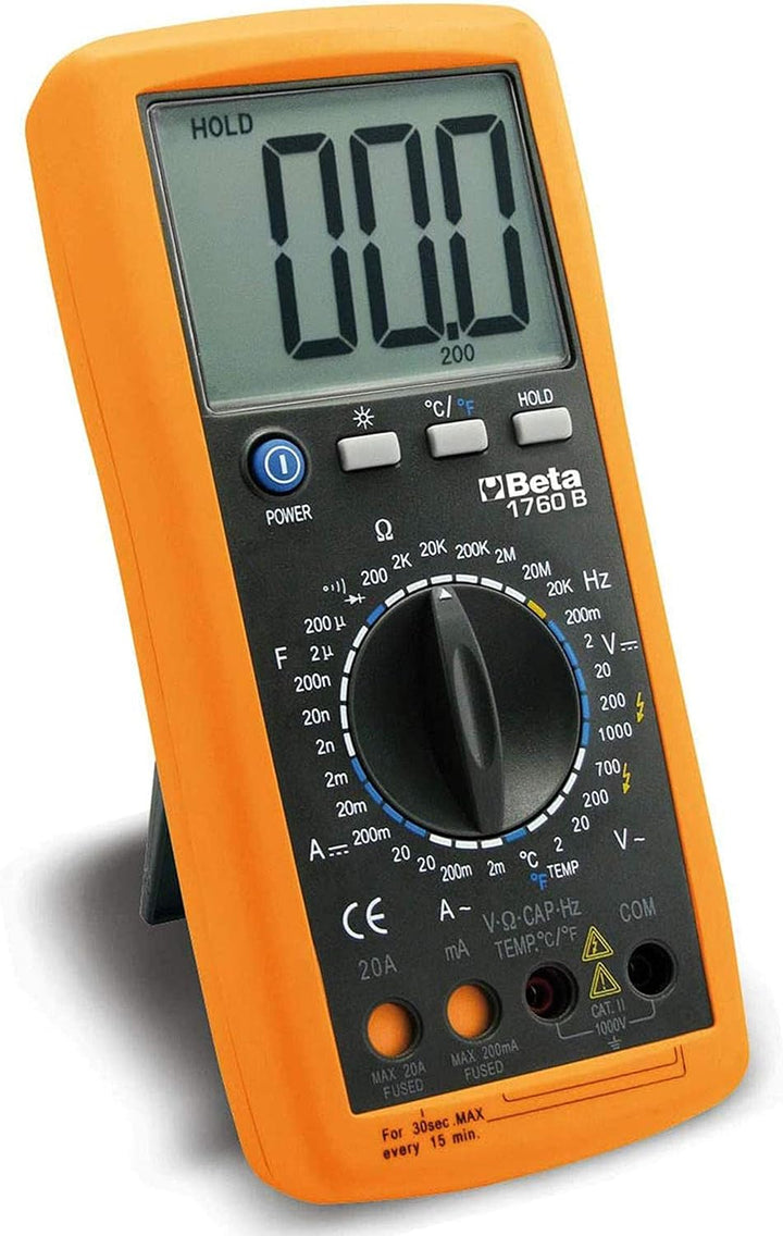 BETA 1760B Mehrzweck-Digitalmultimeter Messgerät Multimeter (zertifiziertes Werkzeugzubehör mit einf