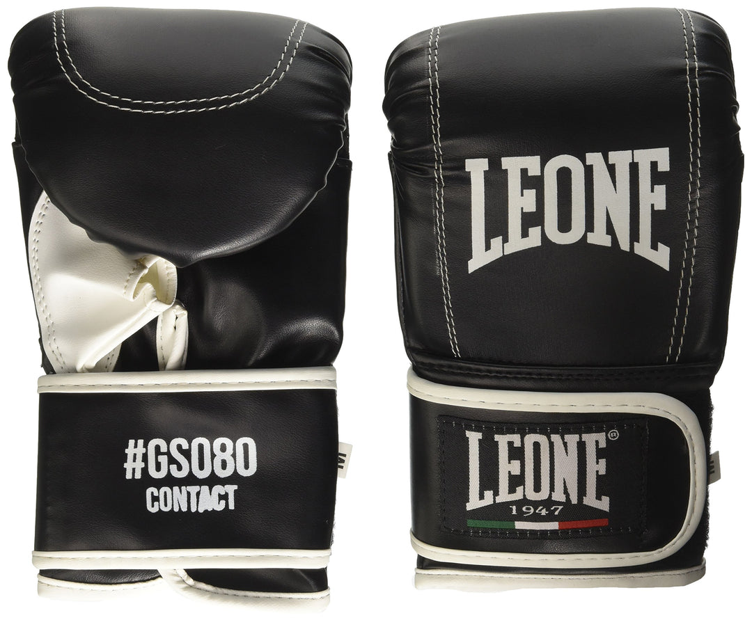 LEONE 1947, Kontakttaschenhandschuhe, Schwarz, GS080 L Schwarz, L Schwarz