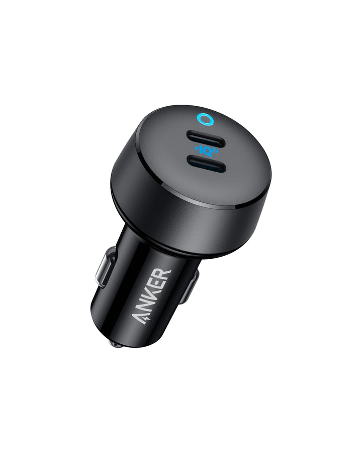 Anker PowerDrive III Duo USB-C-Ladegerät fürs Auto, 40W 2-Port PowerIQ 3.0 Ladegerät, Power Delivery