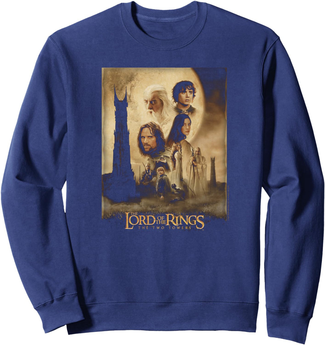 The Lord of the Rings Two Towers Poster Sweatshirt
