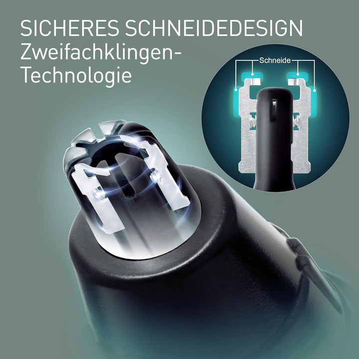 Panasonic ER-GN300-K503 Nasenhaarschneider für Männer, Premium-Elektrorasierer, Nasen-, Ohren- und A
