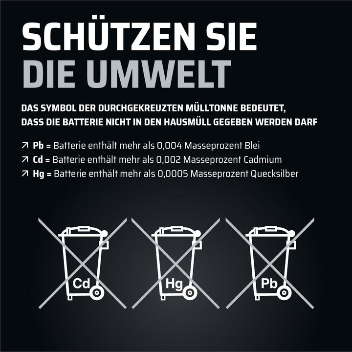 GP-PRO GP-001, 12V GEL 5Ah GEL Motorrad Batterie GTX4L-BS, wartungsfrei versiegelt vorgeladen ähnlic
