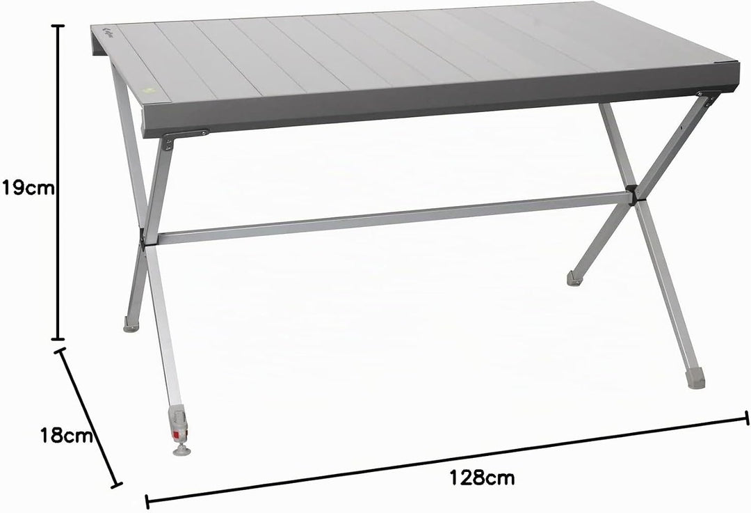 BRUNNER 0406098N Titan Campingbedarf, Aluminium, Silber/Schwarz, Titanium Axia 4, Axia 4