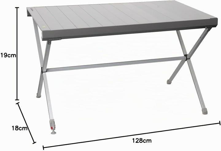 BRUNNER 0406098N Titan Campingbedarf, Aluminium, Silber/Schwarz, Titanium Axia 4, Axia 4