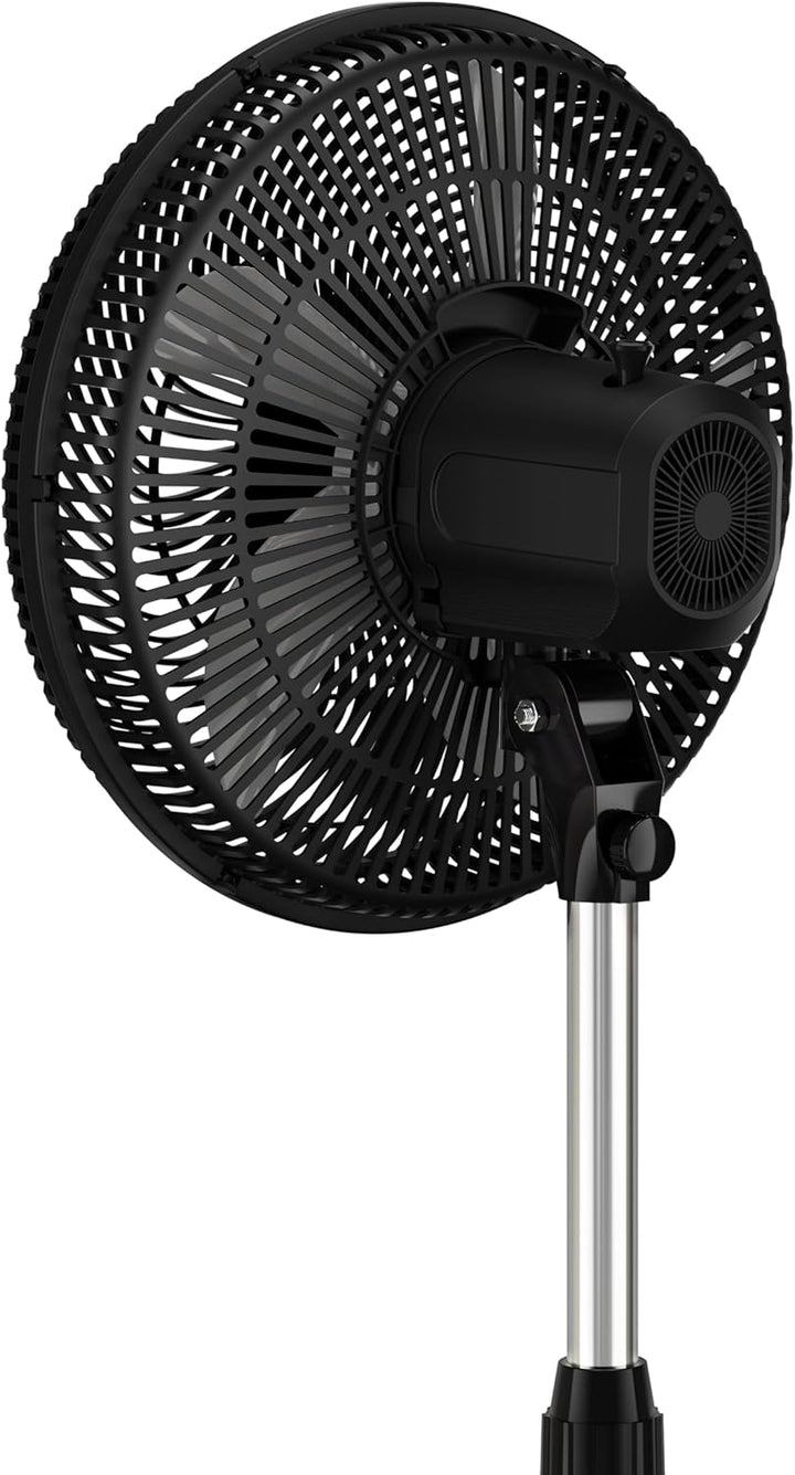 Rowenta Turbo Essential Standventilator, Schwarz, VU3110F3 51 db/ 3 Geschwindigkeitsstufen Schwarz,