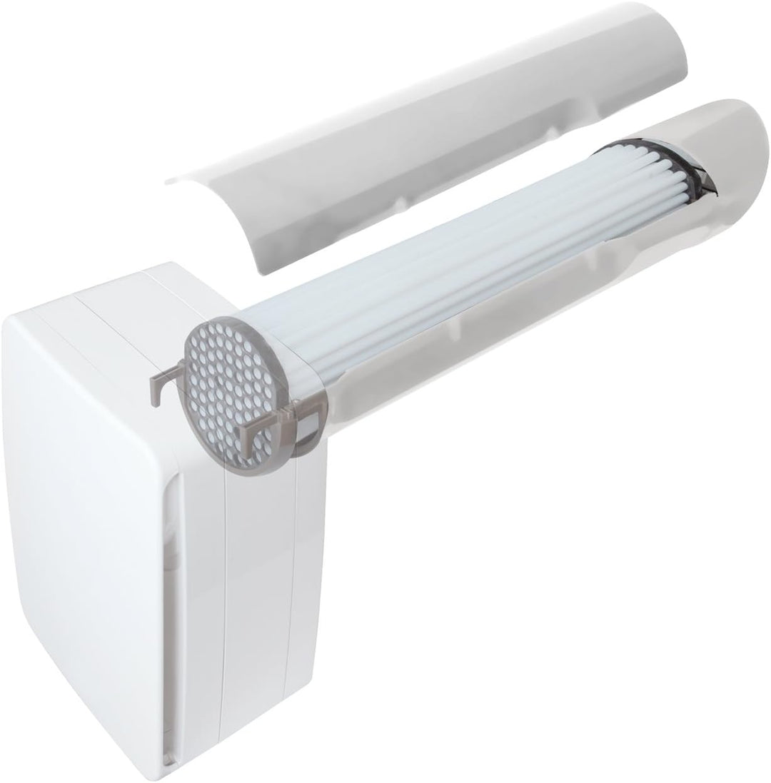 La Ventilazione V-eco100pl Wärmerückgewinner, 2 Strömungen, 46 cm