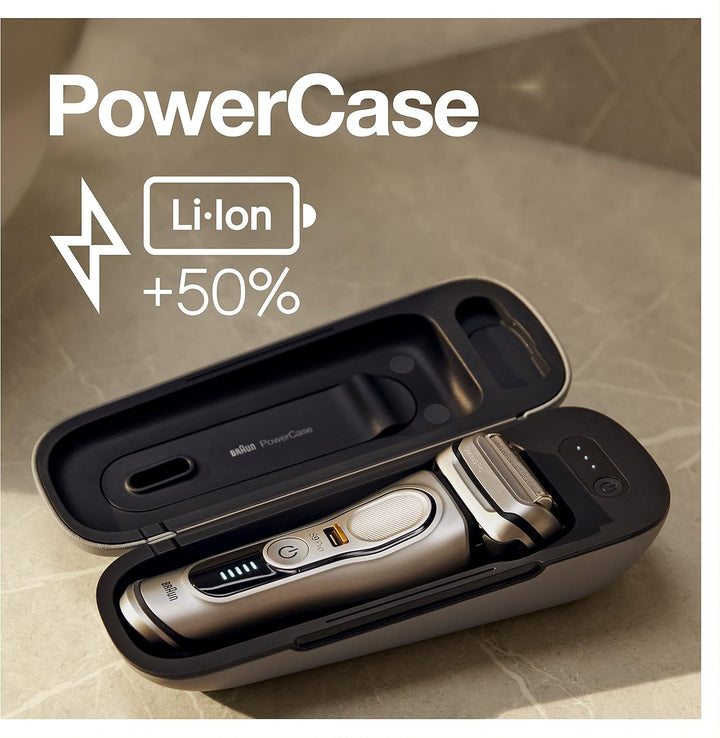 Braun Series 9 Pro Premium Rasierer Herren mit 4+1 Scherkopf, Elektrorasierer &amp; ProLift Trimmer, Pow