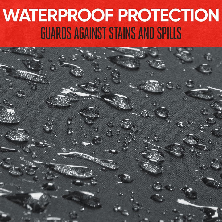 BDK AquaShield Autositzbezug für Rückbank, wasserdichter Neopren-Rücksitzbezug für LKW, Van, SUV, id