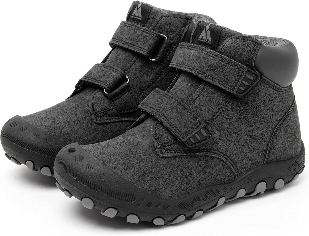 Mishansha Kinder Wanderschuhe rutschfest Leicht Trekking Wanderstiefel für Jungen Mädchen Gr.24-38 2