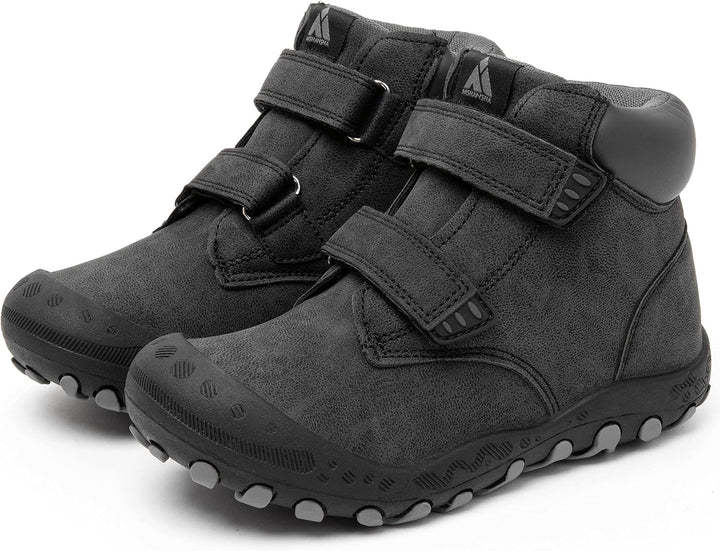 Mishansha Kinder Wanderschuhe rutschfest Leicht Trekking Wanderstiefel für Jungen Mädchen Gr.24-38 2