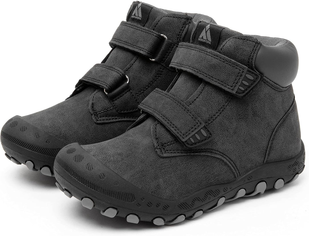 Mishansha Kinder Wanderschuhe rutschfest Leicht Trekking Wanderstiefel für Jungen Mädchen Gr.24-38 D