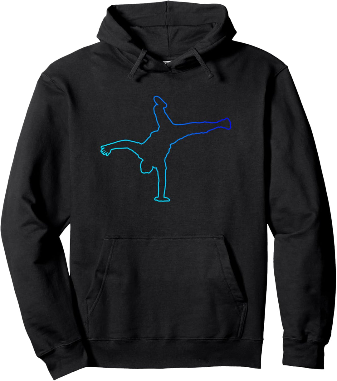 Breaker Hip Hop Kinder B-boy Breakdance Pullover Hoodie