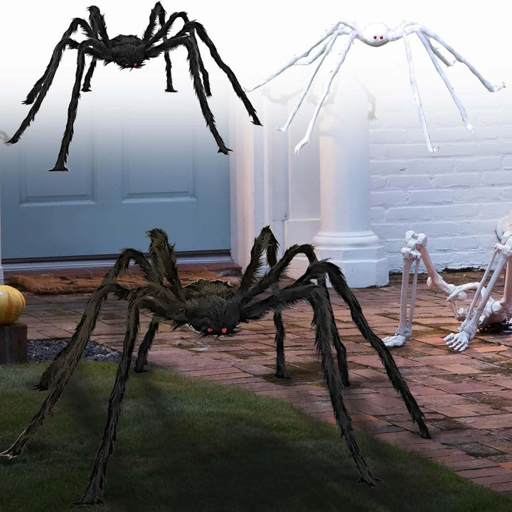 Halloween Spinne Deko Garten Gruselig, Dekoration Aussen Spinnen, Spinne Halloween Gross 120cm, Part