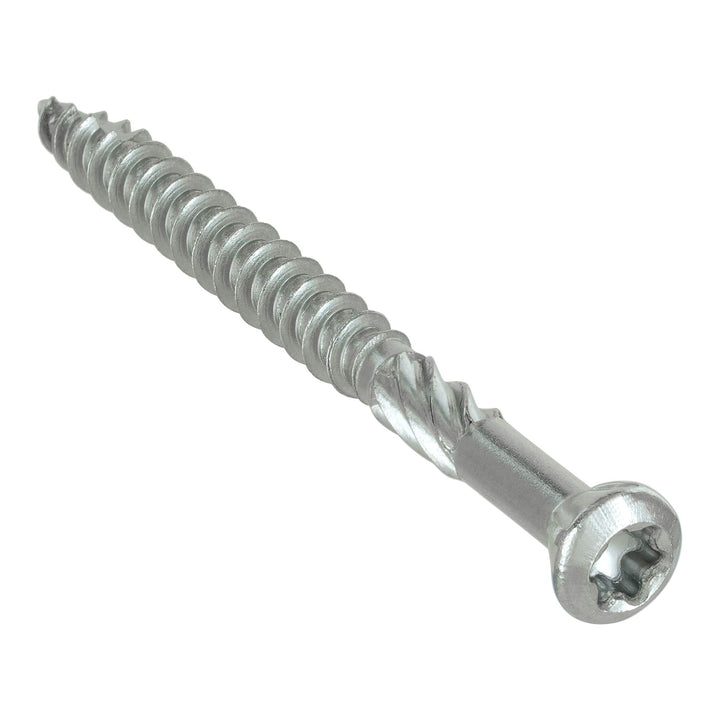 200 Stück Terrassenschrauben 5,0 x 40 Torx | Edelstahl A2 Blank | Rostfrei | Universalschraube | Sch