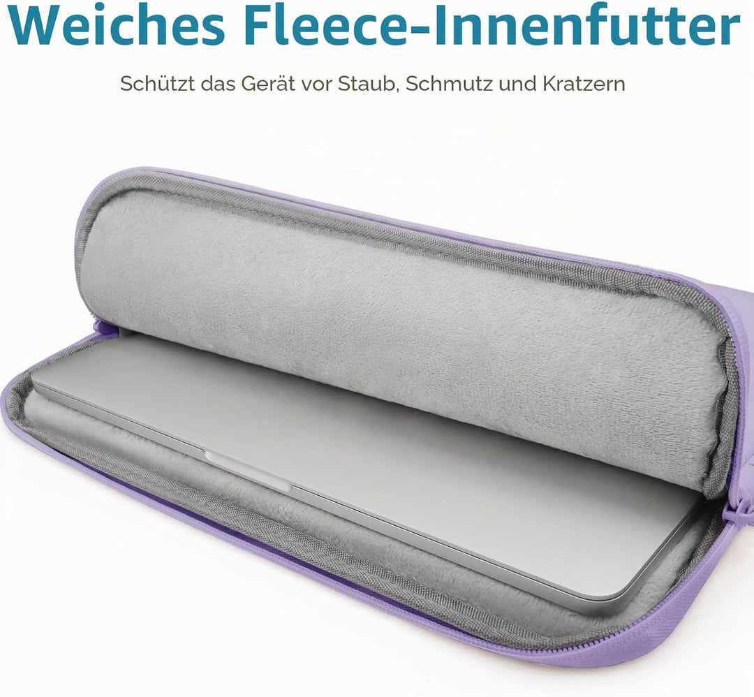 TECOOL 13,3 Zoll Laptop Tasche Hülle für MacBook Air 13 13.6 M4 M3 M2 2025 2024 2022-2010, MacBook P