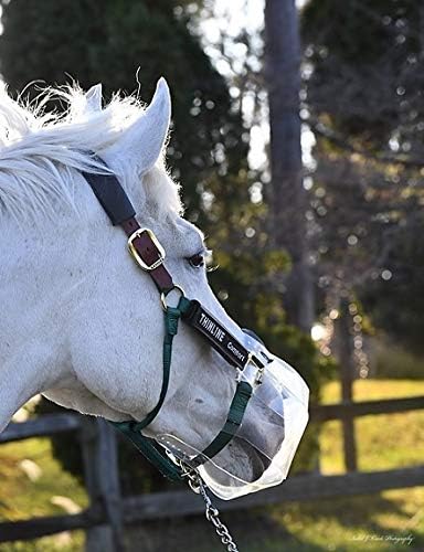 KM Elite ThinLine Flexibler Filly Grasmaulkorb – weich, leicht und langlebig schützt vor Überfressen