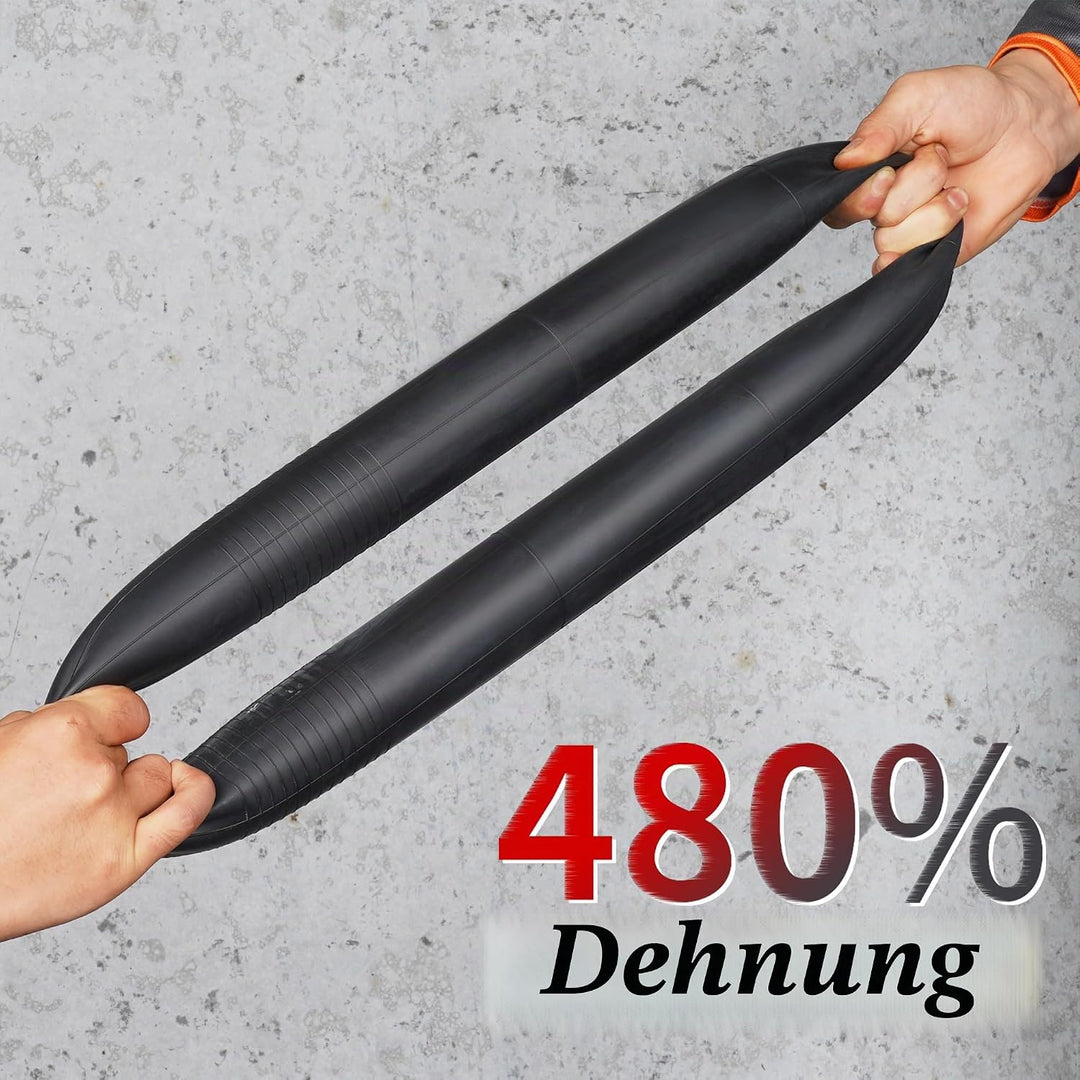 JIAYAN 110/50-6,5 Hinterreifen und Schlauch mit TR87 abgewinkeltem Ventilschaft für 47 cc 49 cc Kids
