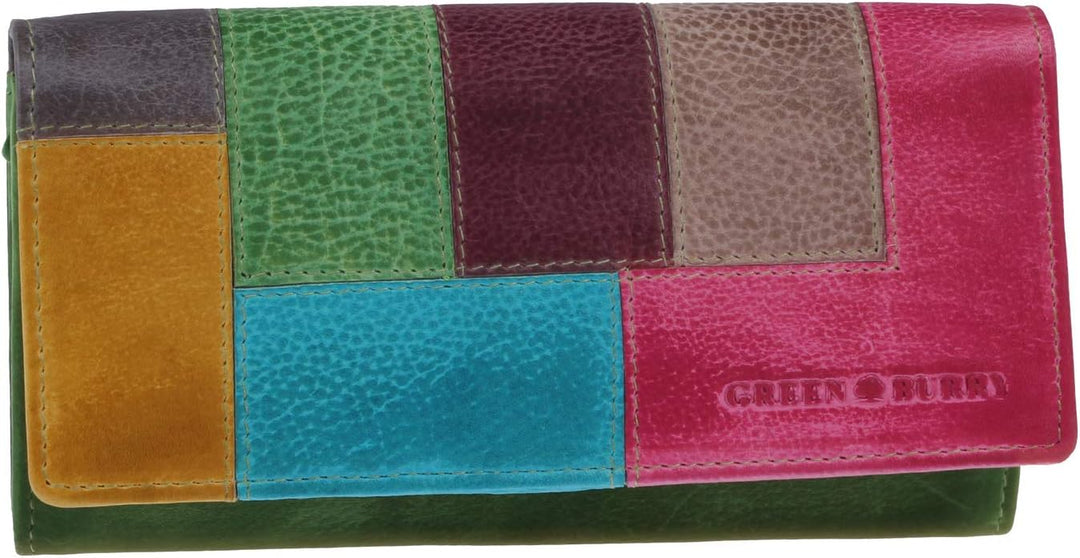 Greenburry Candy Shop Damen Geldbörse Bunt 9,5x18x3,5cm Portemonnaie Geldbeutel