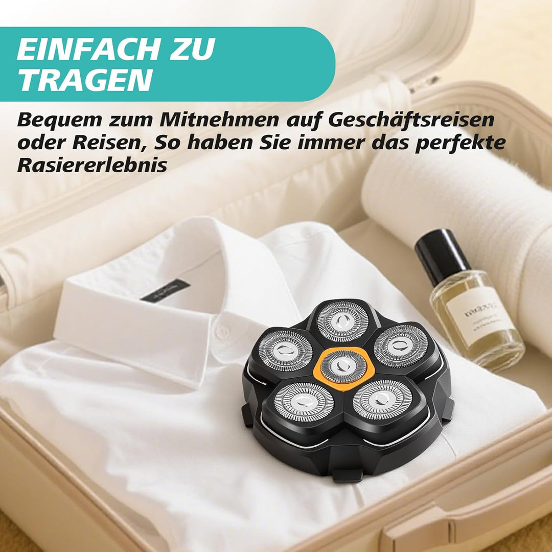 Magnetische 6 Blade Head Shaver Ersatzköpfe für DOAO JoyKoi Solimpia Singphere AEXIRI Head Shaver, I