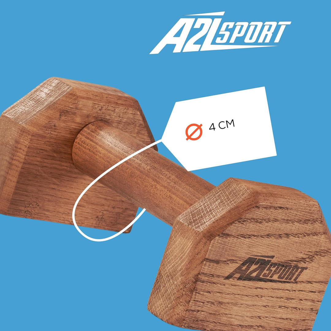 Liegestützgriffe Holz Handstand Griffe - Rutschfeste Parallettes Calisthenics Griffe Liegestütze - P