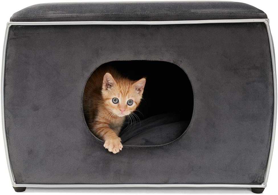 CanadianCat Company | Cat Cave Nelson | Grijs | Kattenmand, knuffelgrot voor katten