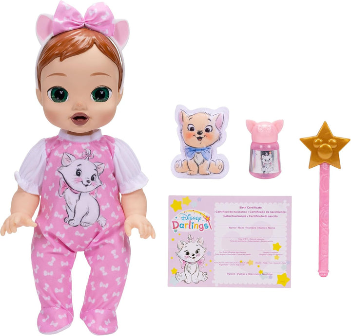 Disney Darlings Deluxe Feature Doll: Marie - Auburn Hair, Green Eyes