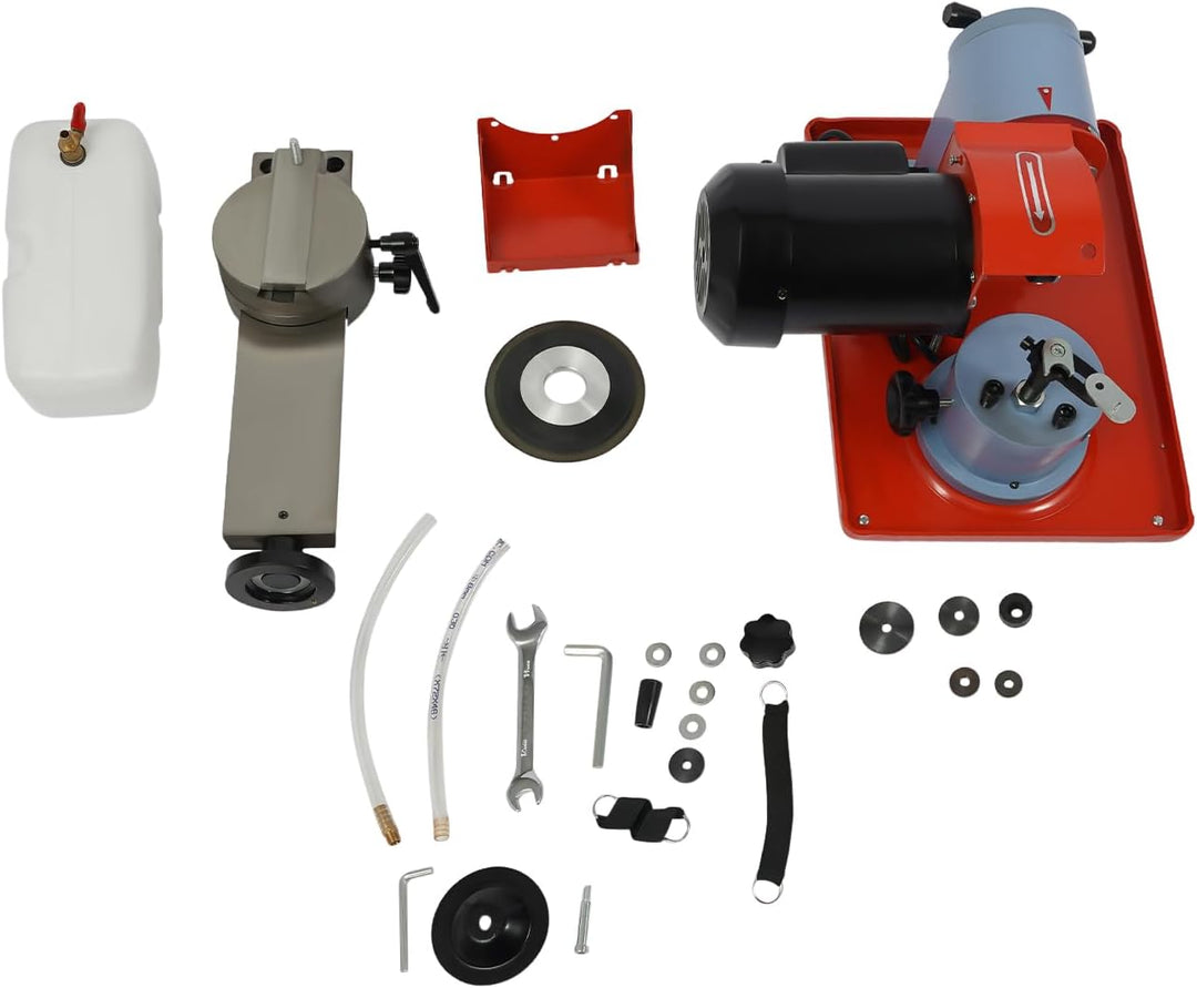 250W Schärfmaschine, 2800 RPM Sägeblatt Kreissägeblatt Einstellbarer Schärfgerät für Schleifen Legie
