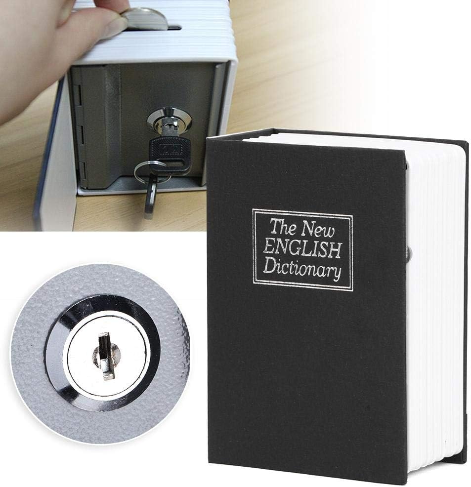 Mini-Simulationsbuch Safe Aufbewahrungsbox Passwort-Box Mini-Geldkassette Kindergeld Bargeld Schmuck