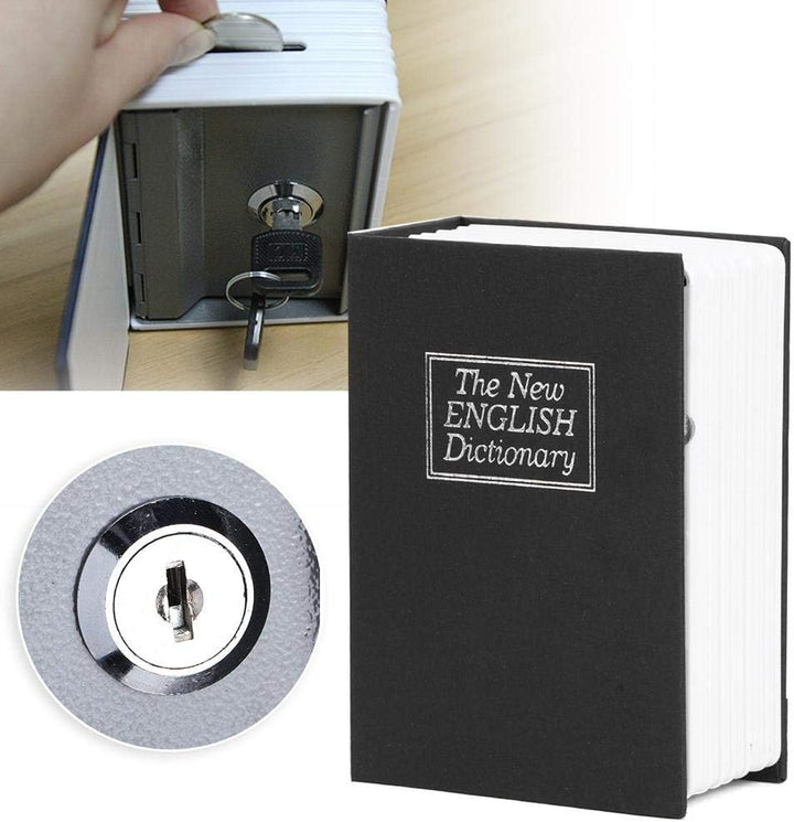 Mini-Simulationsbuch Safe Aufbewahrungsbox Passwort-Box Mini-Geldkassette Kindergeld Bargeld Schmuck