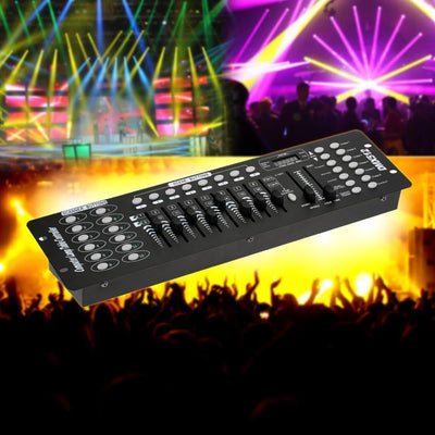 UKing DMX Controller, 192 Kanäle DMX512 Controller Konsole 240 Szenen für MINI DMX-Controller DMX-Li