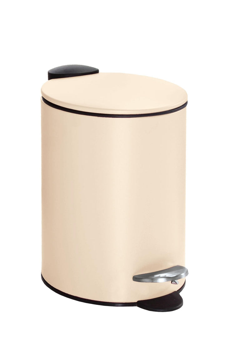 Kosmetikeimer Silence, Farbe: Sandbeige, Material: Metall, Grösse: Eimer 3 Liter Länge 17 cm, Breite
