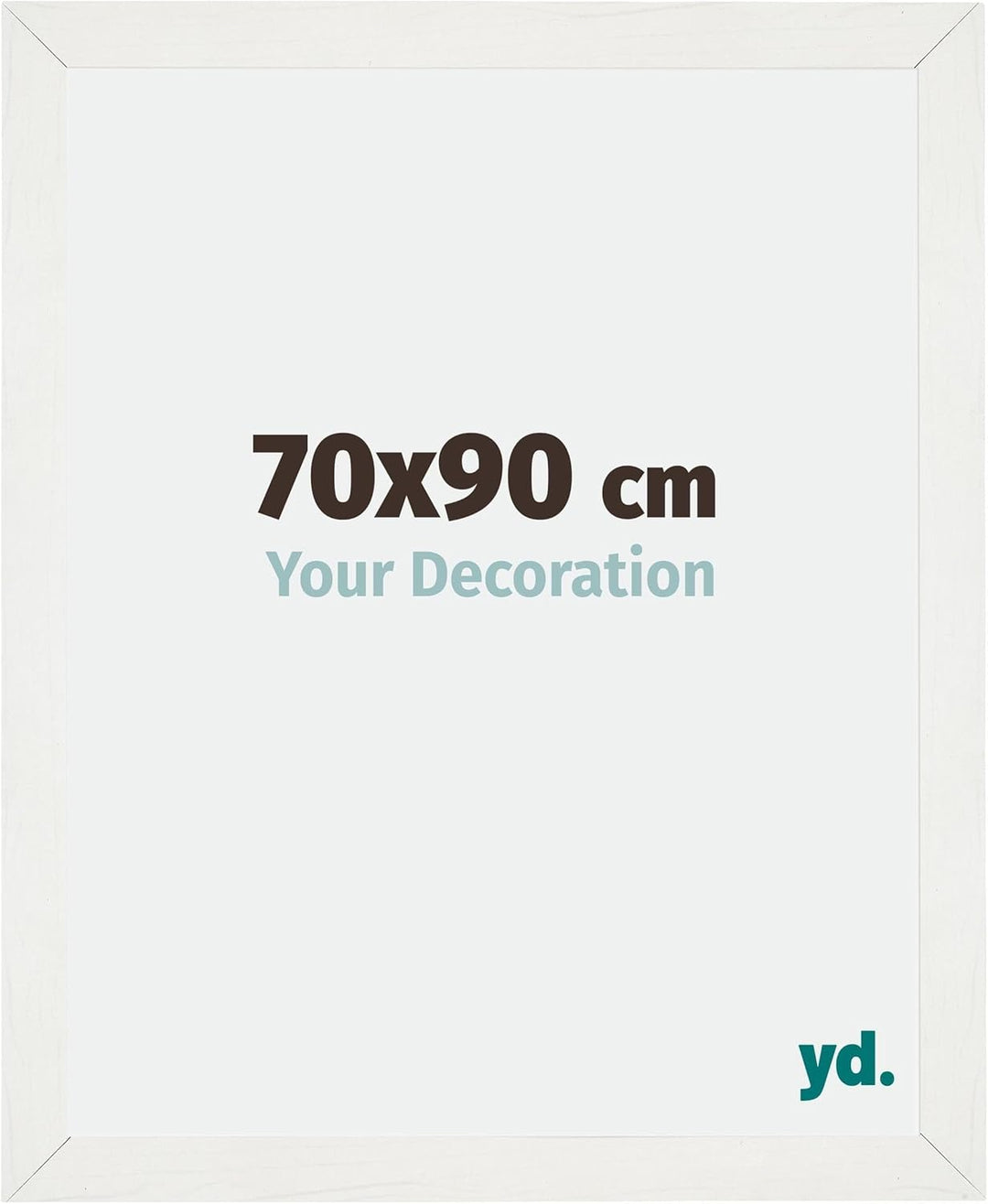 yd. Your Decoration - Bilderrahmen 70x90 cm - Bilderrahmen aus MDF mit Acrylglas - Antireflex - Ausg