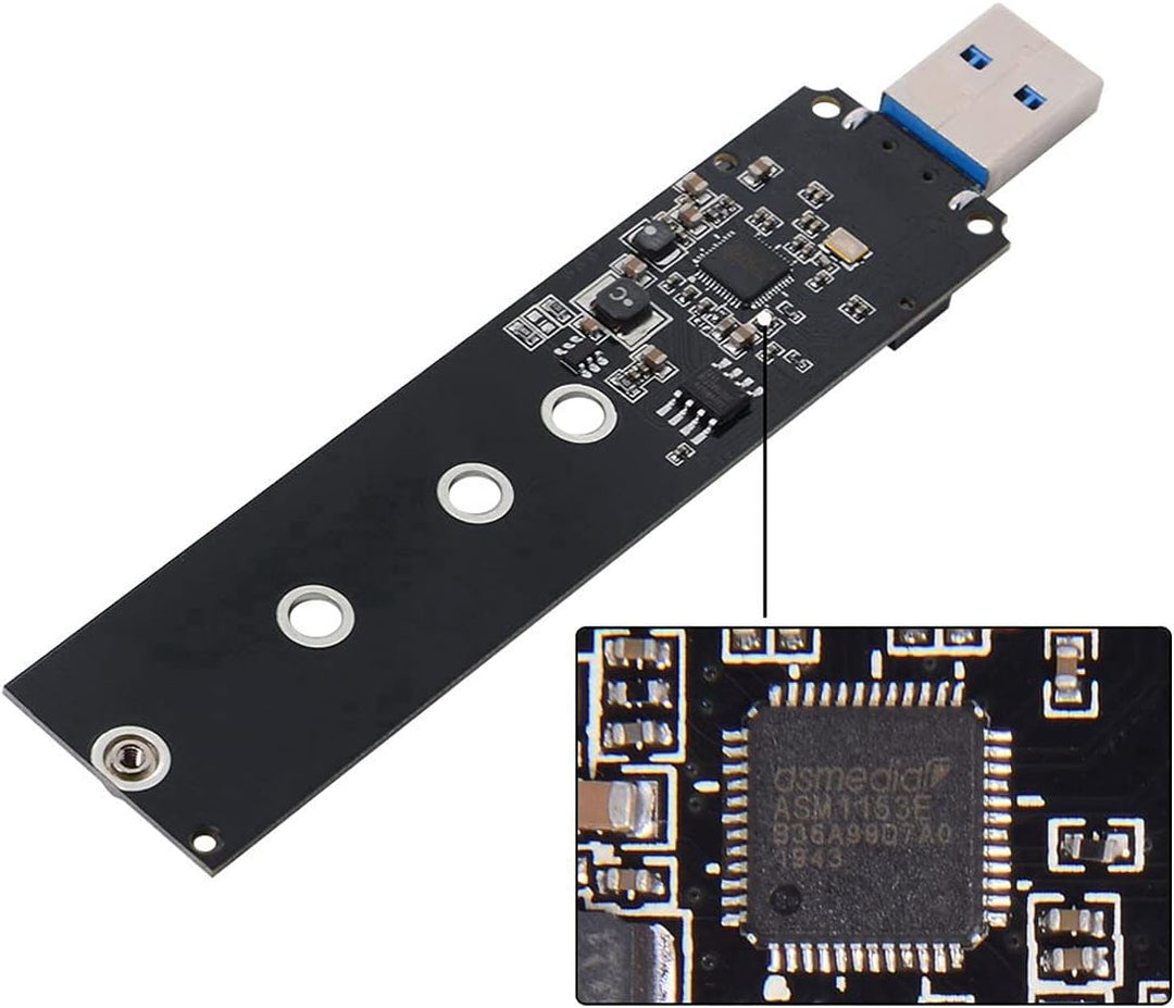 NFHK B/M-Key NGFF M2 SSD to USB 3.0 External PCBA Conveter Adapter Card Flash Disk Type USB3.0 to NV