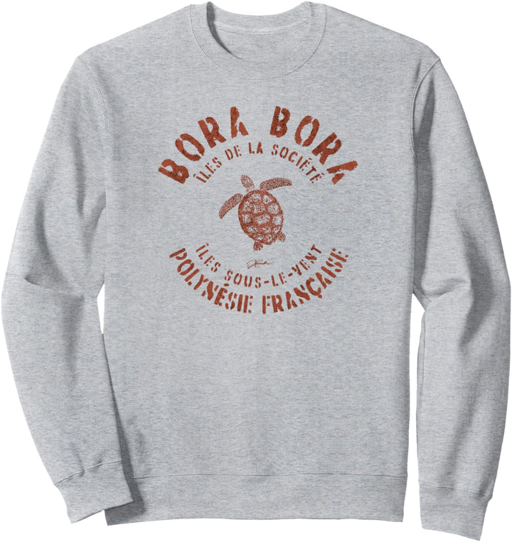 JCombs: Bora Bora, Französisch-Polynesien, Meeresschildkröte Sweatshirt