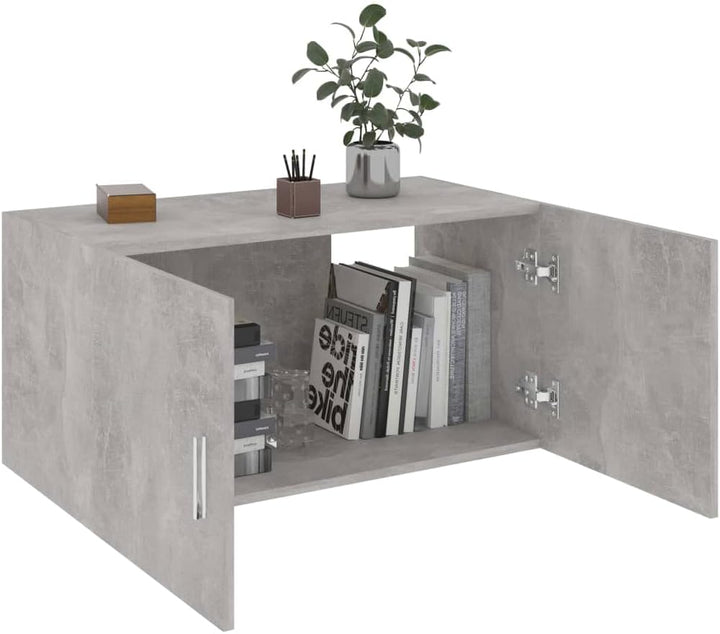 vidaXL Wandschrank mit 2 Türen Hängeschrank Wandregal Bücherregal Badschrank Schrank Aktenschrank Ob