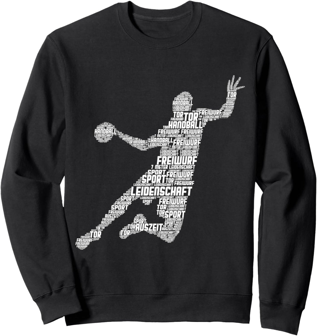Handball Handballer Kinder Jungen Männer Sweatshirt