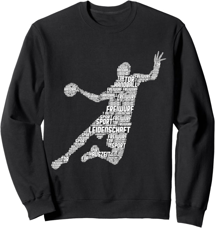 Handball Handballer Kinder Jungen Männer Sweatshirt