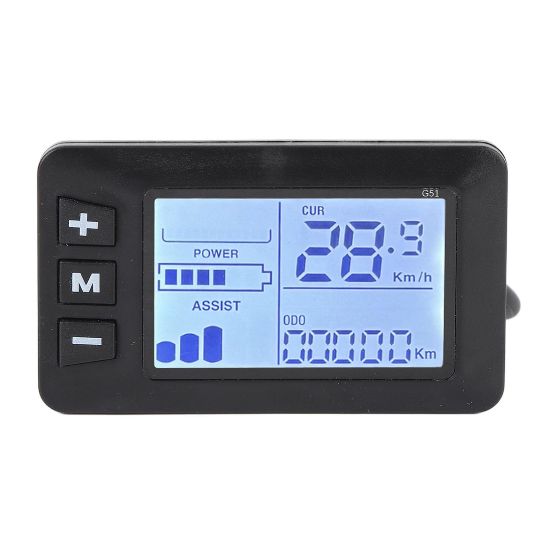 Elektrofahrrad -LCD -Display, E -Scooter -Display -Messgerät -Bedienfeld -Bildschirm Fahrrad Tachome