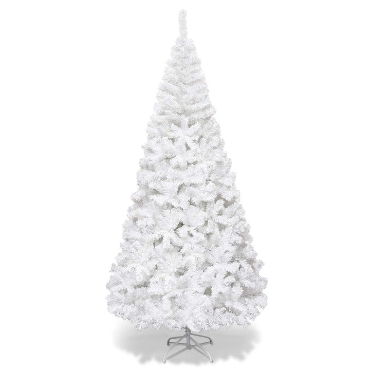 COSTWAY 150/180/210/240cm Künstlicher Weihnachtsbaum, Tannenbaum mit Metallständer, Christbaum PVC N