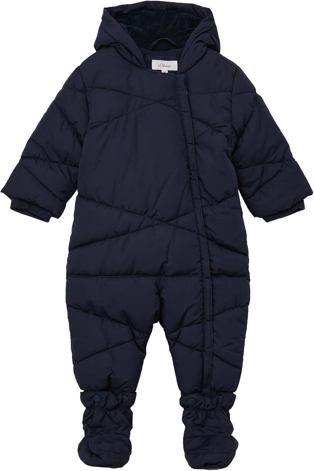 s.Oliver Baby-Overall mit abnehmbaren Schuhen, 74 Blau