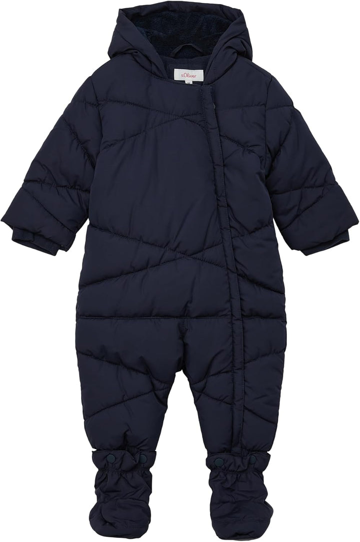 s.Oliver Baby-Overall mit abnehmbaren Schuhen, 74 Blau