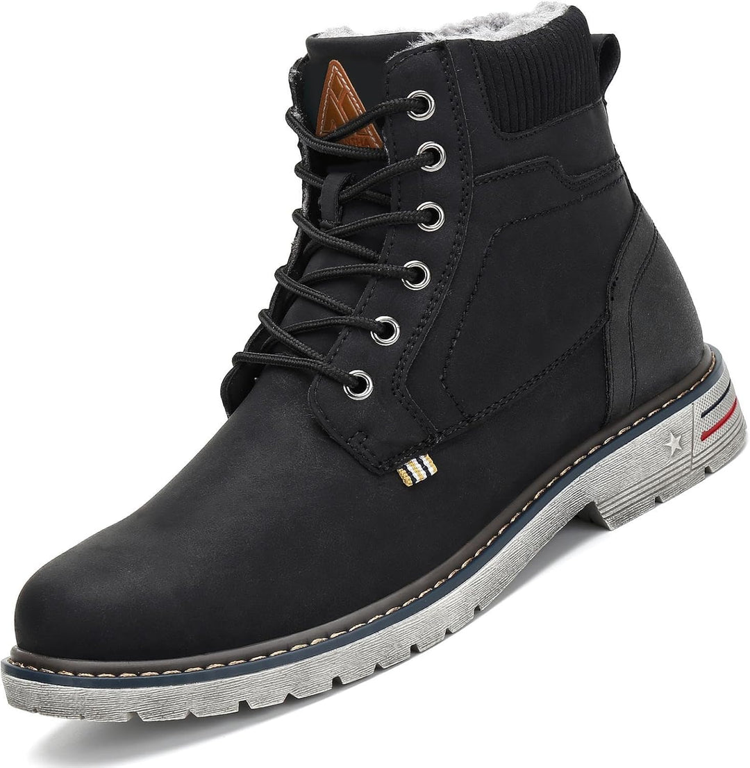 Mishansha Warme Gefüttert Winterstiefel Herren Damen Wasserdicht Winterschuhe Trekking Wanderschuhe