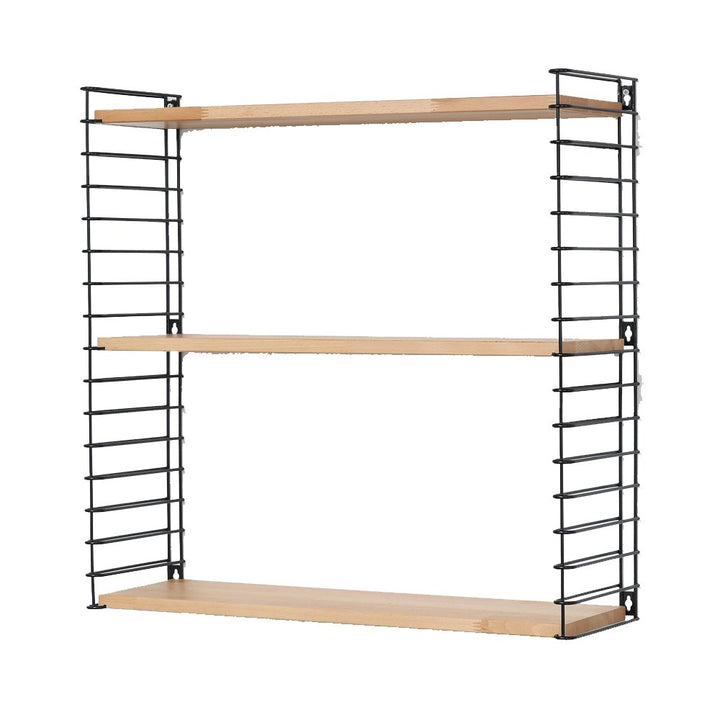 Tomado ESTANTERIA 3 PISOS Negro-Madera, Detailed in The Description, Wood/Black, 70x21x68 cm, Wood/B