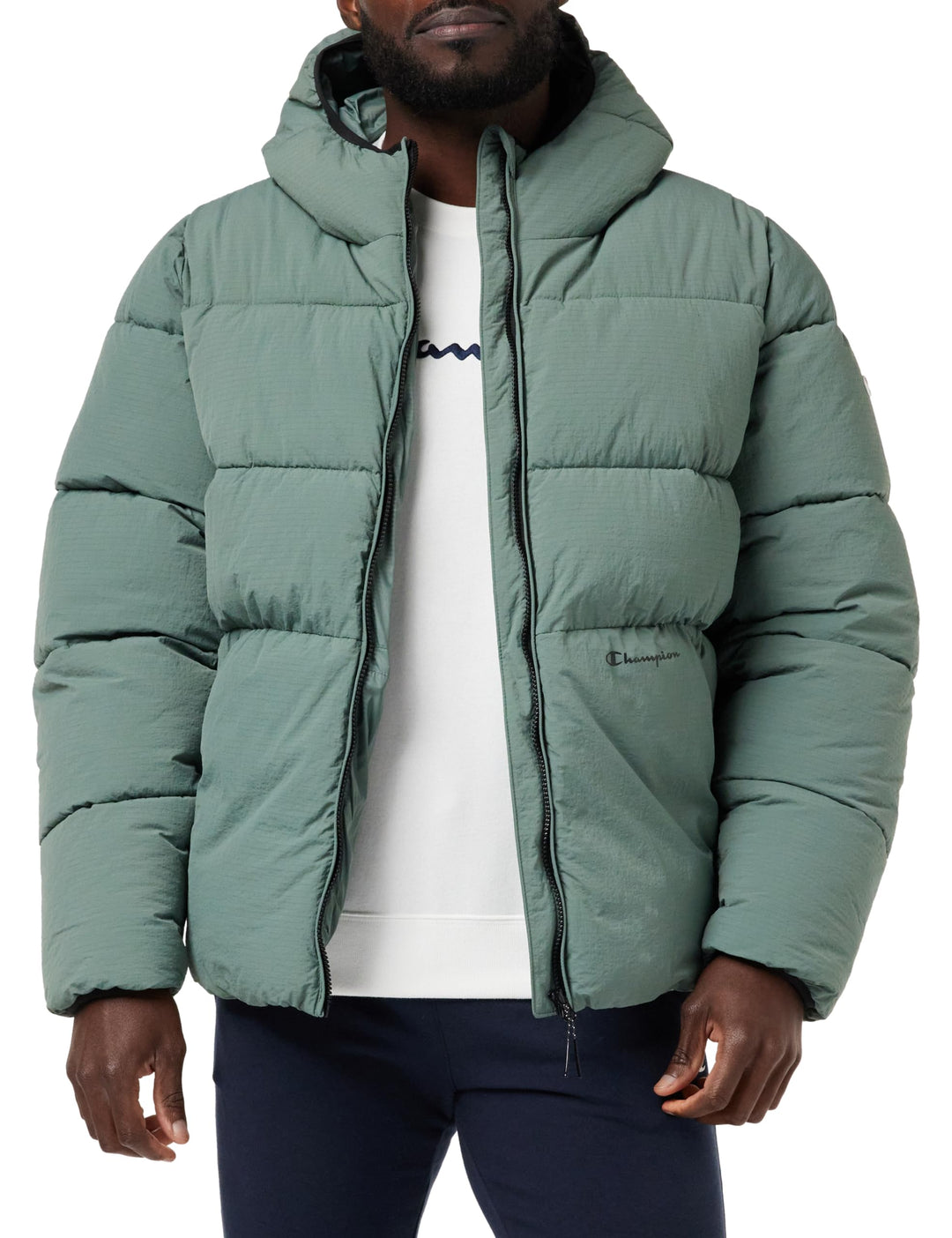 Champion Herren Freaked Jacke M Verde BLG, M Verde BLG