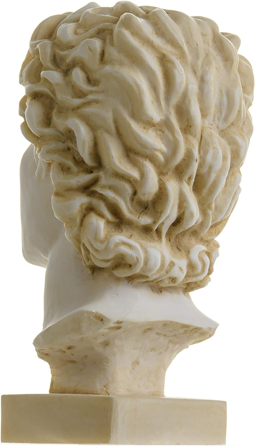 Alexander The Great of Mazedonia Goldfarbene Büste griechische Statue Figur 15,2 cm