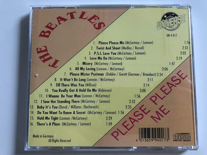 Please Please Me, Audio-CD