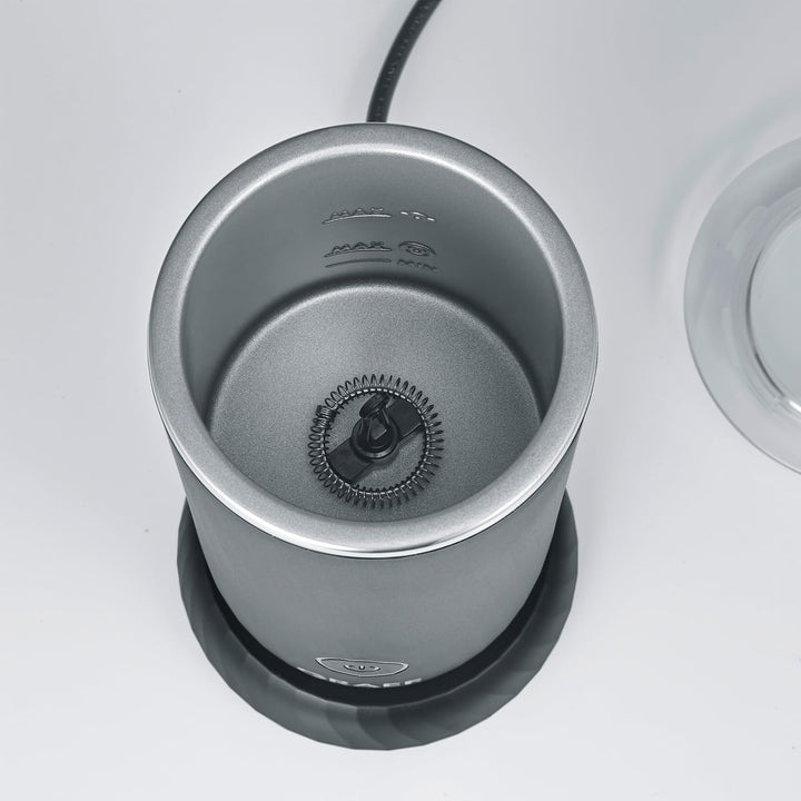 GRAEF MS402 - elektrischer Milchaufschäumer, antihaft-beschichtet, 230 ml Milchschaum, 4 Zubereitung