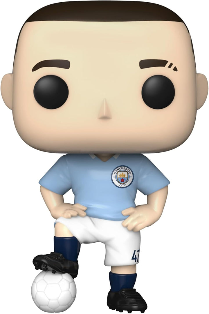 Funko Pop! Football: Manchester City - Phil Foden - Manchester City FC - Vinyl-Sammelfigur - Geschen