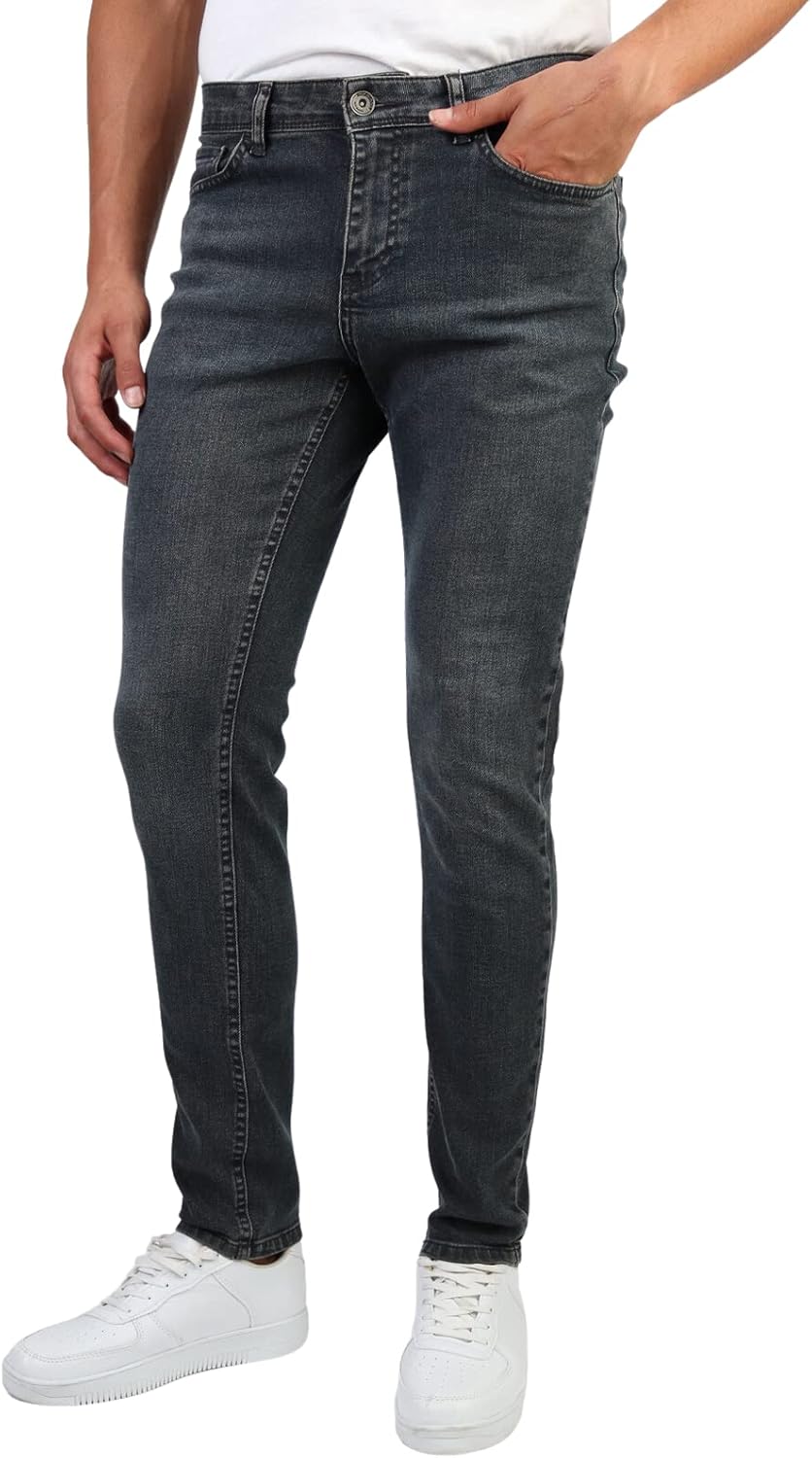 HALAT'S Herren Jeans Slim Fit - Baumwolle Jeanshose Stretch für Herren mit Schlanke Elastizität 29W