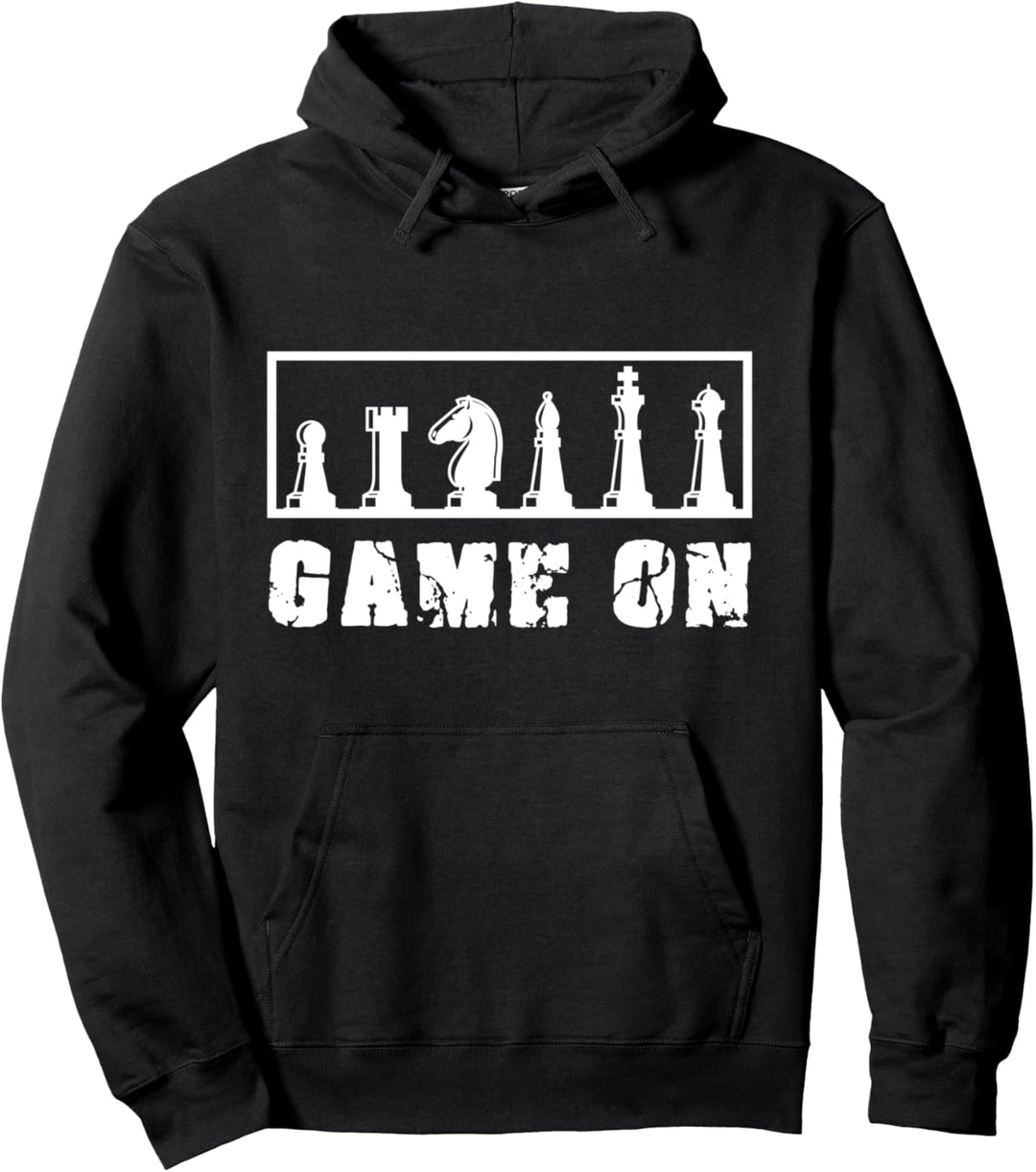 Schachspiel Schach Schachmatt Schachbrett Schachspieler Pullover Hoodie